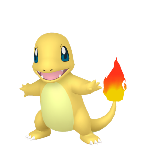 Charmander home shiny