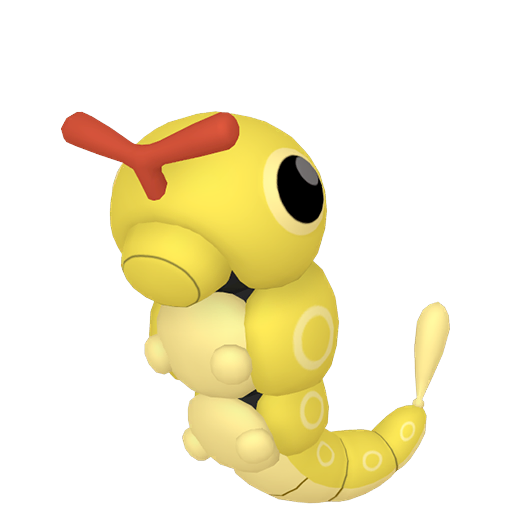 Caterpie home shiny