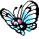 Butterfree silver