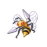 Beedrill black-white