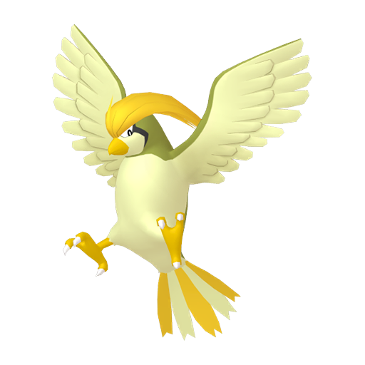 Pidgeotto home shiny