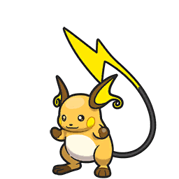 Raichu scarlet-violet