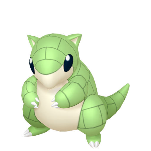 Sandshrew home shiny