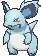 Nidorina animated