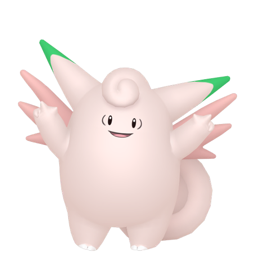 Clefable home shiny
