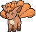 Vulpix animated