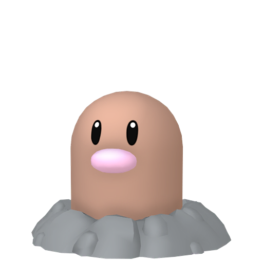 Diglett home sprite