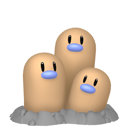 Dugtrio home shiny