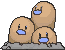 Dugtrio animated shiny