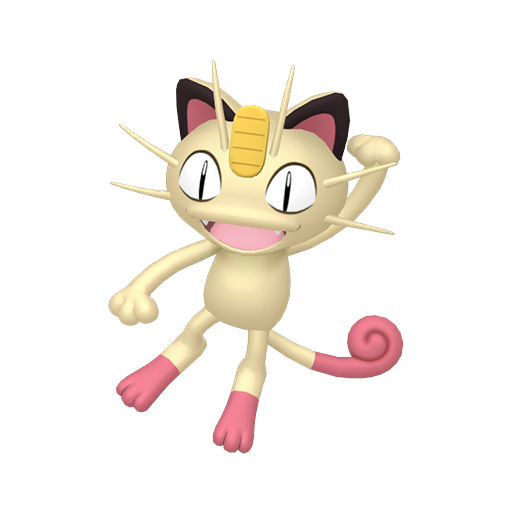 Meowth home shiny
