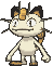 Meowth animated