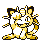 Meowth red-blue