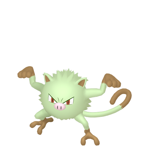 Mankey home shiny