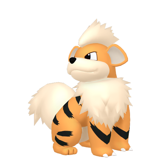 Growlithe home sprite