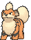Growlithe animated