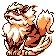 Arcanine red-blue