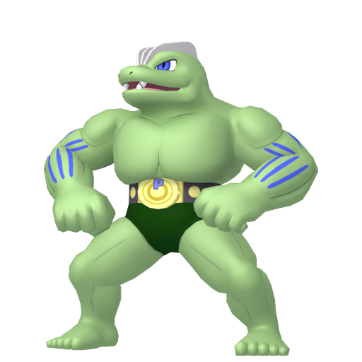 Machoke home shiny