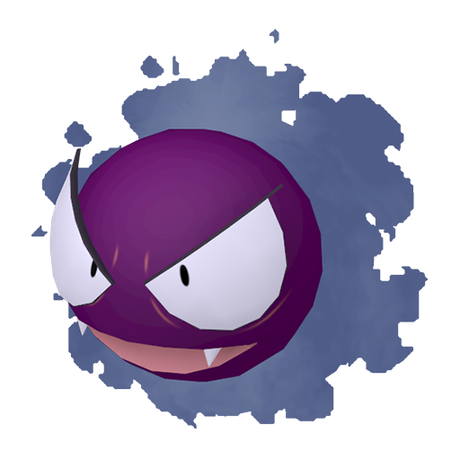 Gastly home shiny