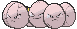 Exeggcute animated