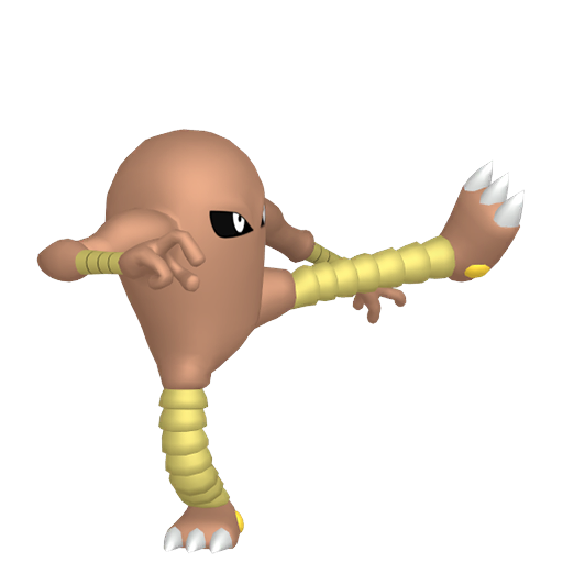 Hitmonlee home sprite