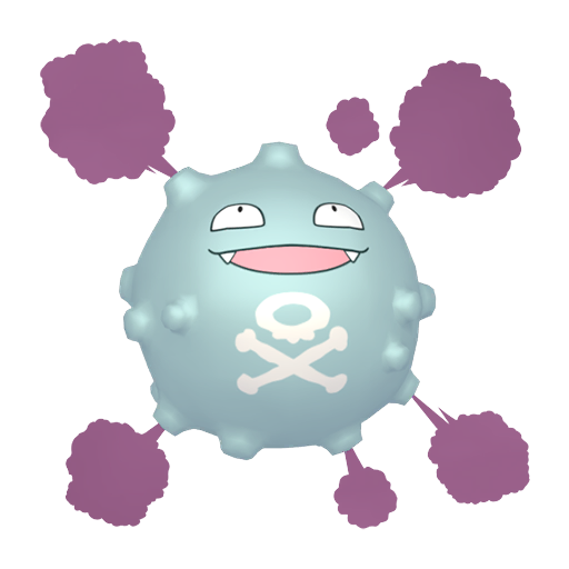 Koffing home shiny