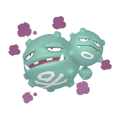 Weezing home shiny