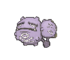 Weezing animated