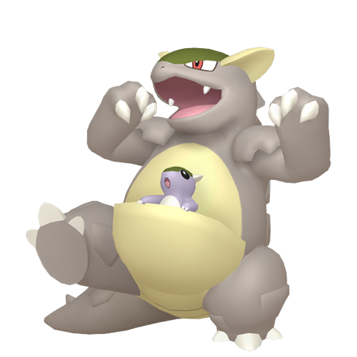 Kangaskhan home shiny