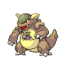 Kangaskhan black-white