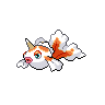 Goldeen black-white