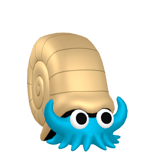 Omanyte home sprite
