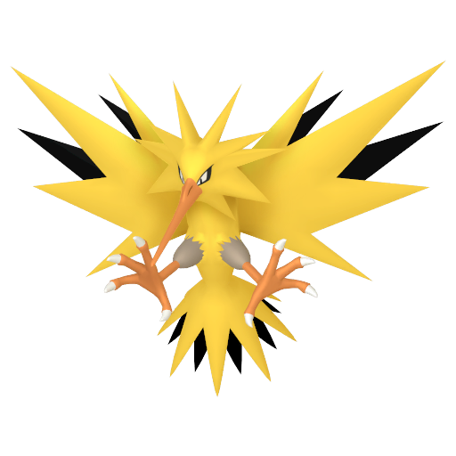 Zapdos home shiny