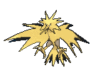 Zapdos animated
