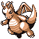 Dragonite red-blue