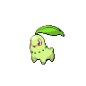 Chikorita black-white