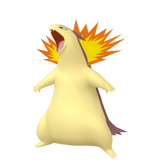 Typhlosion home shiny