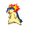 Typhlosion black-white