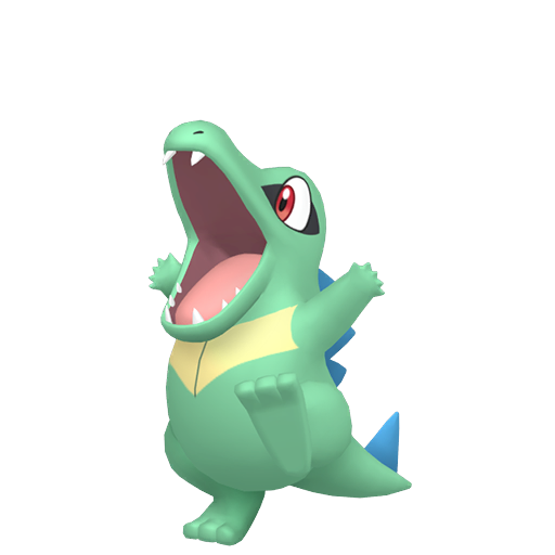 Totodile home shiny
