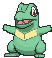Totodile animated shiny
