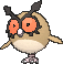 Hoothoot x-y