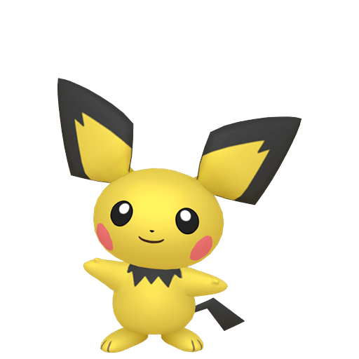 Pichu home shiny