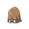 Piloswine black-white