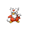 Delibird black-white