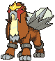 Entei Animated
