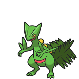 Sceptile scarlet-violet