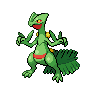 Sceptile black-white