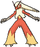 Blaziken animated