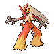 Blaziken diamond-pearl
