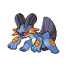 Swampert black-white