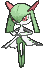 Kirlia animated